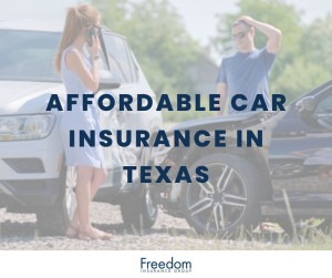 Two people outside of their vehicles after a car accident.