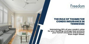 The interior of a condo living room.